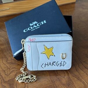 Coach wallet keychain